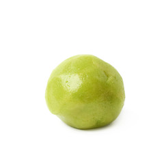 Wasabi paste ball isolated