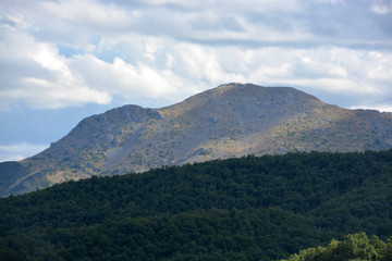 Obraz na płótnie Canvas paisaje montañoso