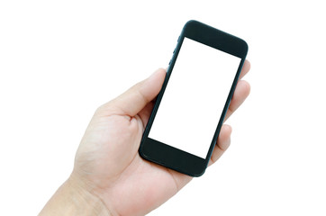 smart phone in hand