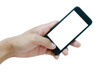 smart phone in hand