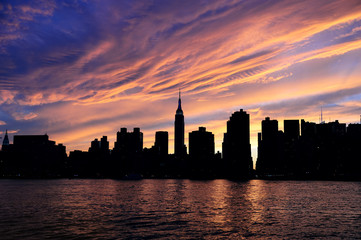 Fototapeta na wymiar New York City Manhattan
