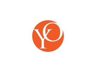 Double YO letter logo
