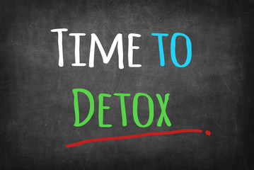 Fototapeta premium Time to Detox