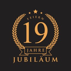 Jubiläum GOLD
