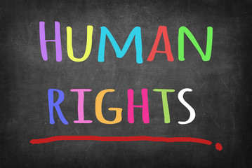 Fototapeta premium Human rights concept