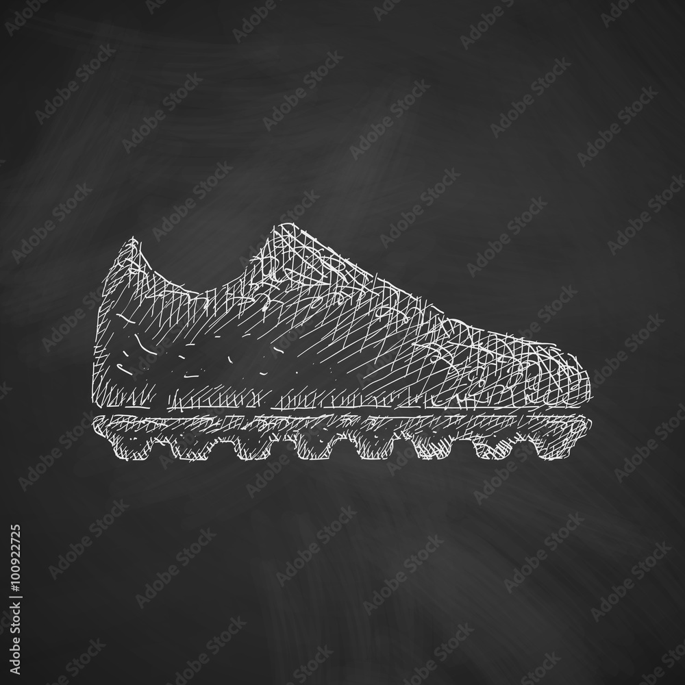 Canvas Prints sneakers icon