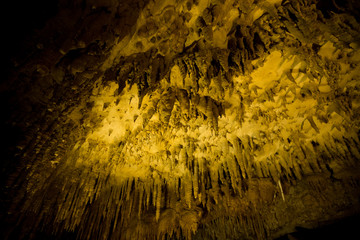Stalactites in Gyukusendo Cave