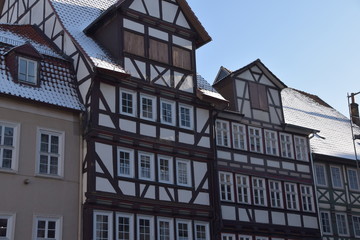 Obraz premium Fachwerkhauser in Hann Münden