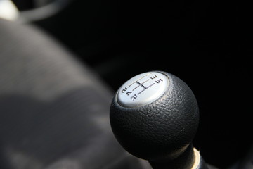 Car gearbox lever; Manual transmission