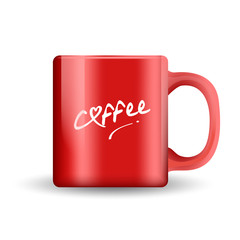 Mug Template : Vector Illustration