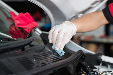 Car polishing series : Glass coating