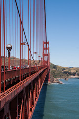 Golden gate perspective