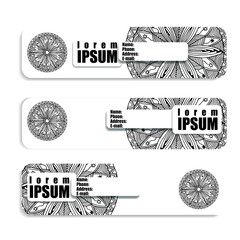 horizontal banner with the image of a Dreamcatcher