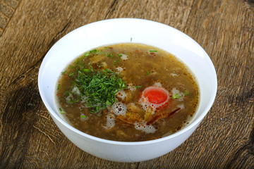 Minestrone soup