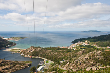 Ezaro in Galicia, Spain