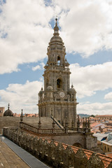 Fototapeta premium cathedral in Santiago de Compostela, Spain