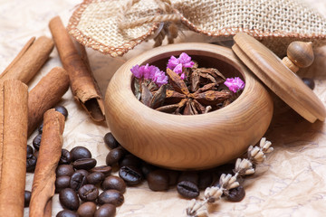 Aromatherapy with spices