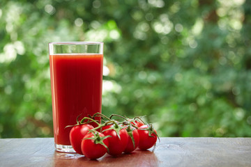 Tomatoes and juice