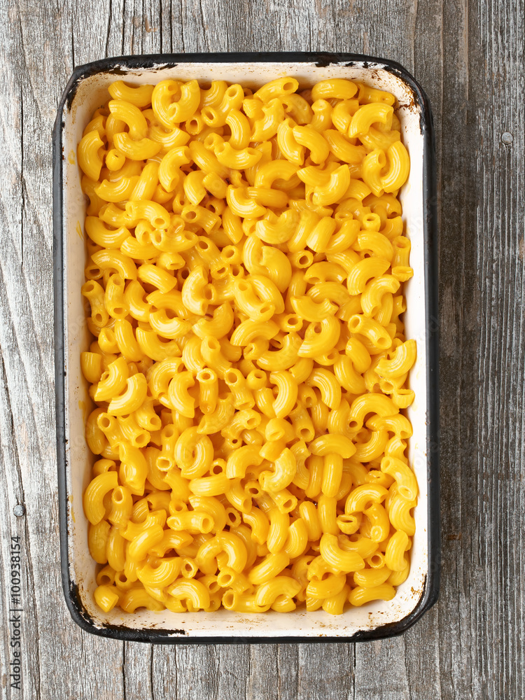 Wall mural mac and cheese