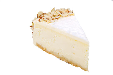  piece of cake on a white background