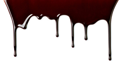 chocolate syrup dessert food sweet leaking drop
