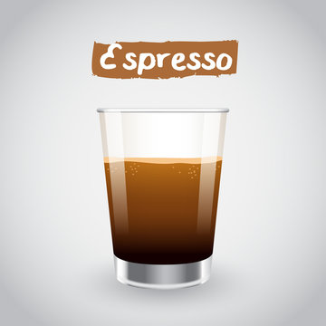 Vector Illustration : Espresso