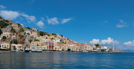 Fototapeta na wymiar wonderful Greece. Symi island , Dodecanese
