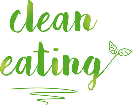 clean eating label