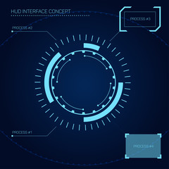 HUD interface concept