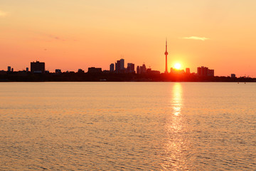 Obraz premium Toronto sunrise