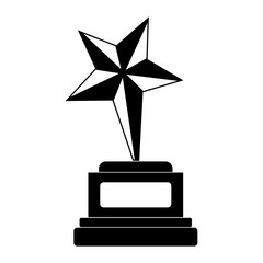 Goblet black simple icon