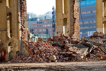Demolition of a building