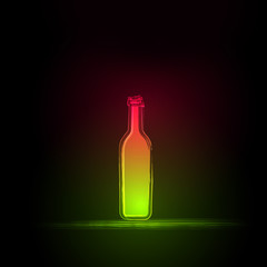 Bottle for your concept easy all editable