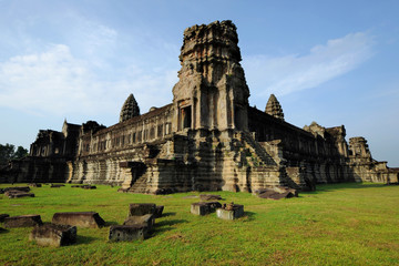 Fototapeta na wymiar Angkor Wat at Siem Reap Province, Cambodia