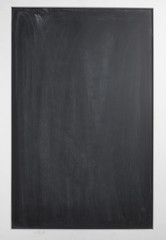 Blank blackboard with space for text or images