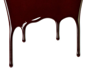 chocolate syrup dessert food sweet leaking drop