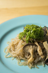 糸こんにゃくのパスタ