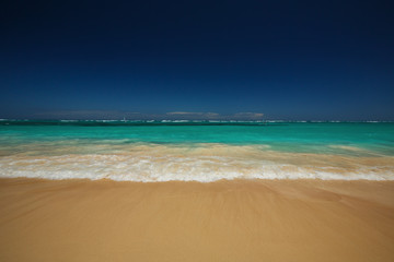 Carribean sea, beautiful panoramic view