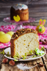 piece easter cake