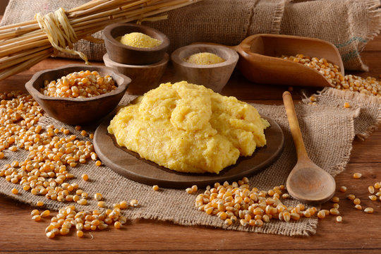 polenta di farina di mais