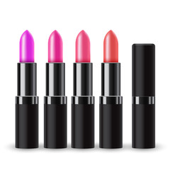 Set of Lipstick Packaging : Vector Illustration
