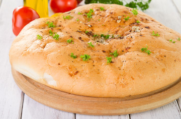 Italian focaccia