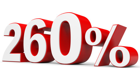 Discount 260 percent off.