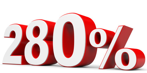 Discount 280 percent off.
