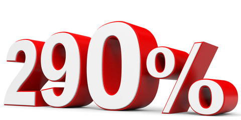 Discount 290 percent off.
