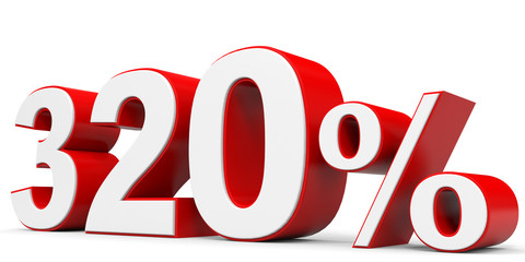 Discount 320 percent off.