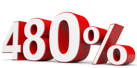 Discount 480 percent off.
