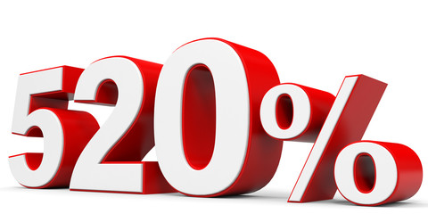 Discount 520 percent off.