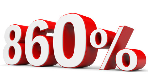 Discount 860 percent off.