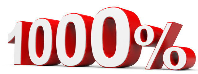 Discount 1000 percent off.